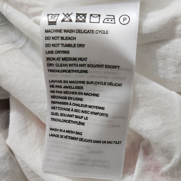 Farm Rio Cashew Floral Tiered Midi Dress White Ruffle Garden Tropical - Picture 13 of 13